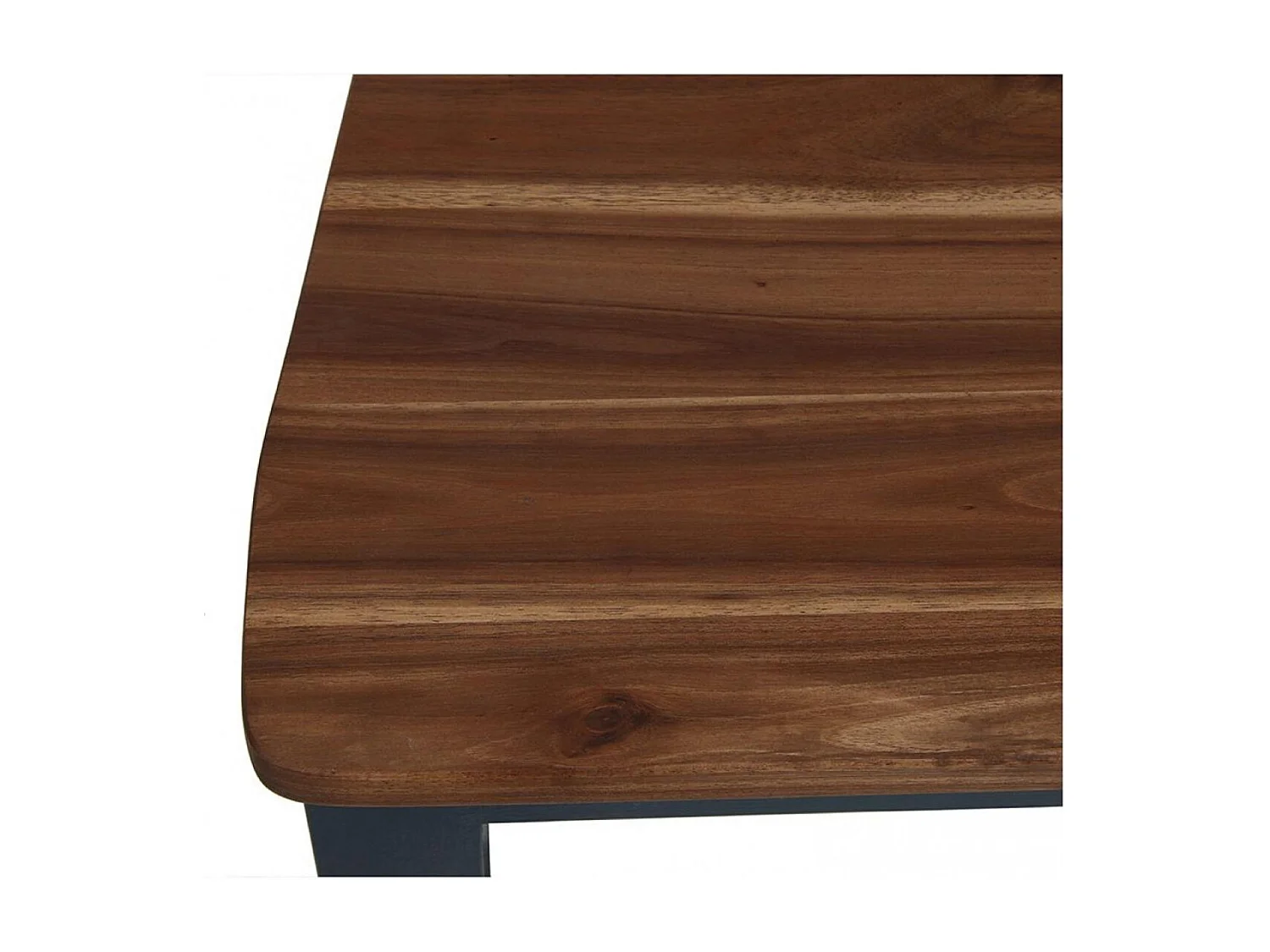 Chaise haute Bois Bleu - Brocante Interior's