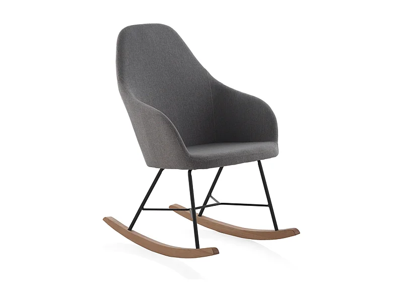 Esstischsofa mit  Stoff gepolstert grau