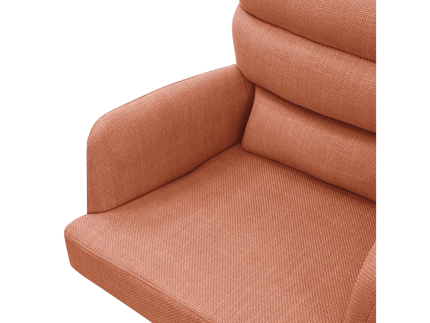 ML-Design Silla de Comedor Naranja, Posición Carros Giratorios