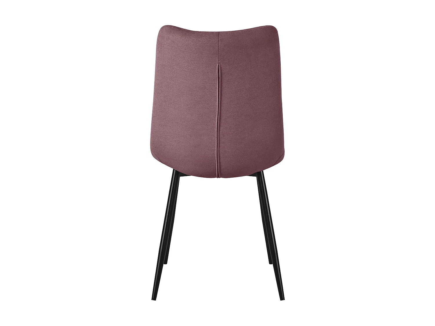 ML-Design Silla de comedor juego de 4 piezas rosa antiguo, Silla de salón con tapicería de tela