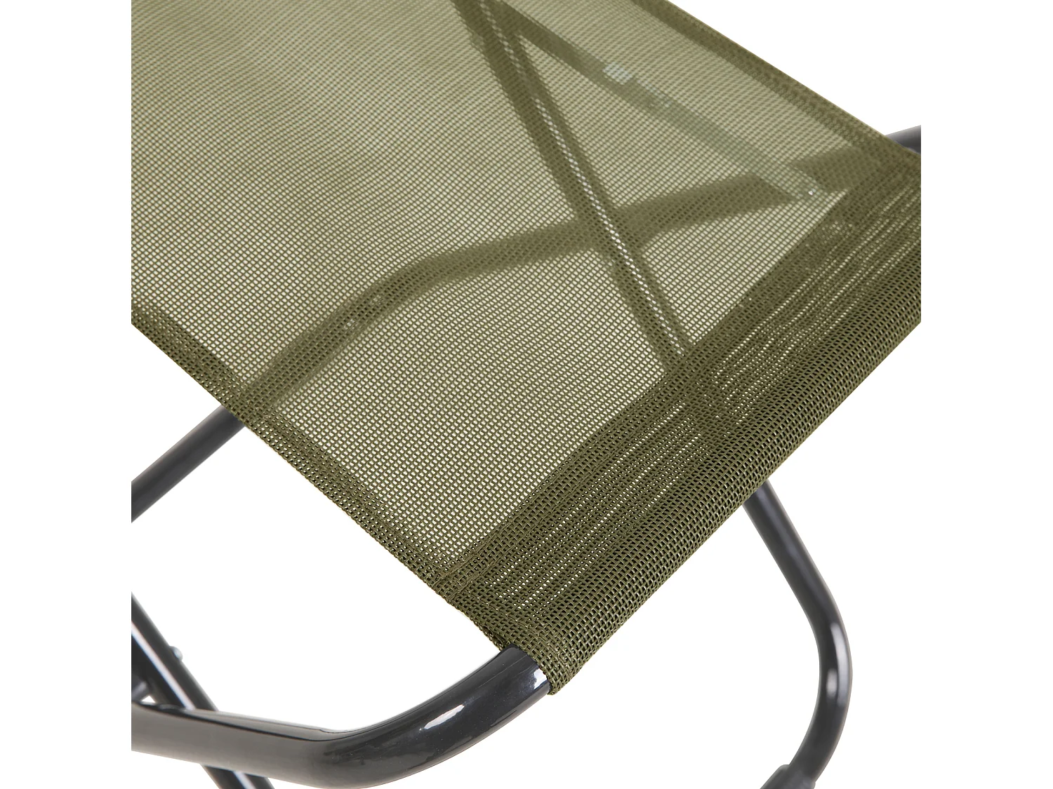 SVITA TOMRA chaise longue avec tabouret chaise de plage pliante chaise de camping oreiller vert