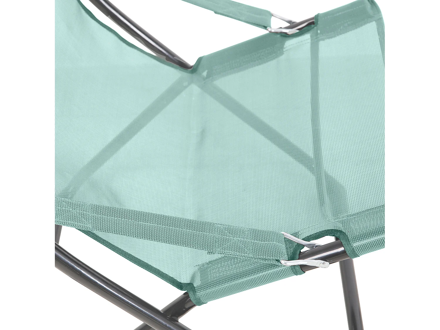 SVITA TOMRA chaise longue avec tabouret chaise de plage pliante chaise de camping chaise de piscine oreiller bleu