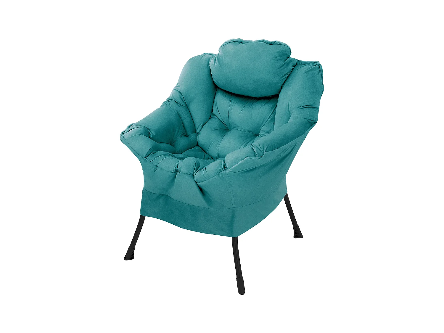 Chaise de relaxation ML-Design essence, chaise de salon avec accoudoirs &amp; Poche latérale