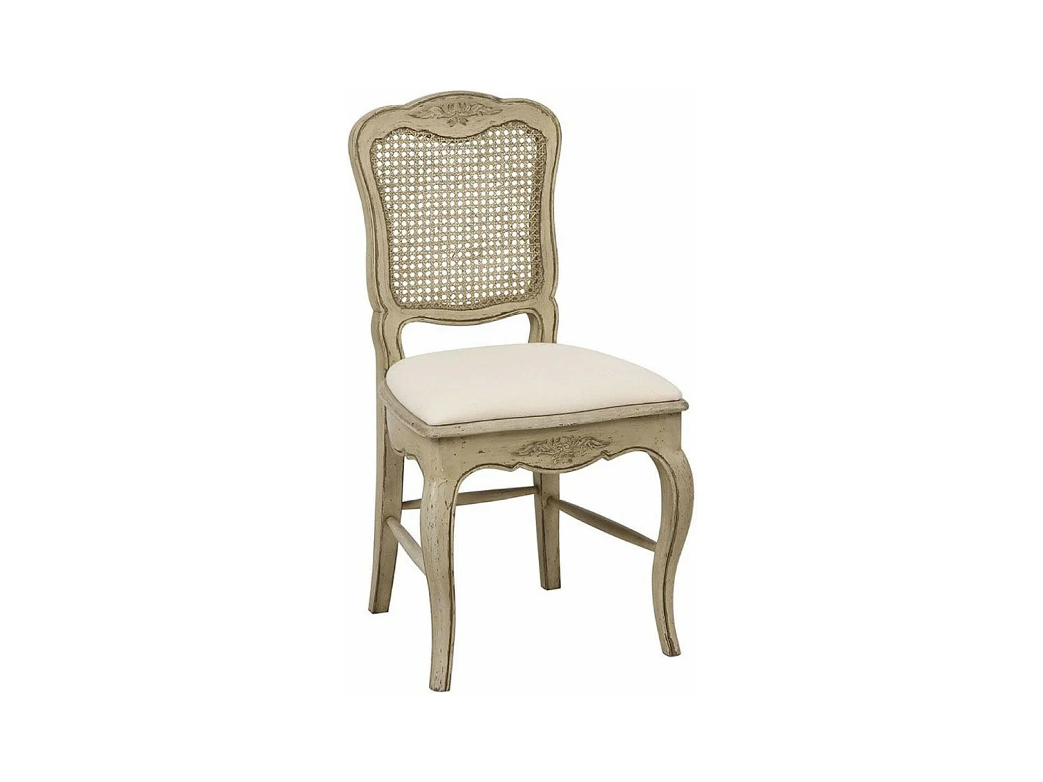 Lot de 2 chaises canné Bois Beige - Château Interior's