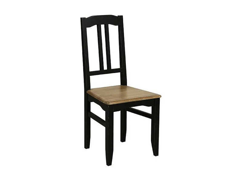 Lot de 2 chaises Bois Noir - Esquisse Interior's