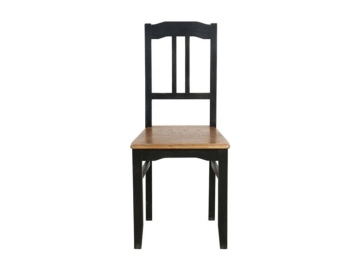 Lot de 2 chaises Bois Noir - Esquisse Interior's