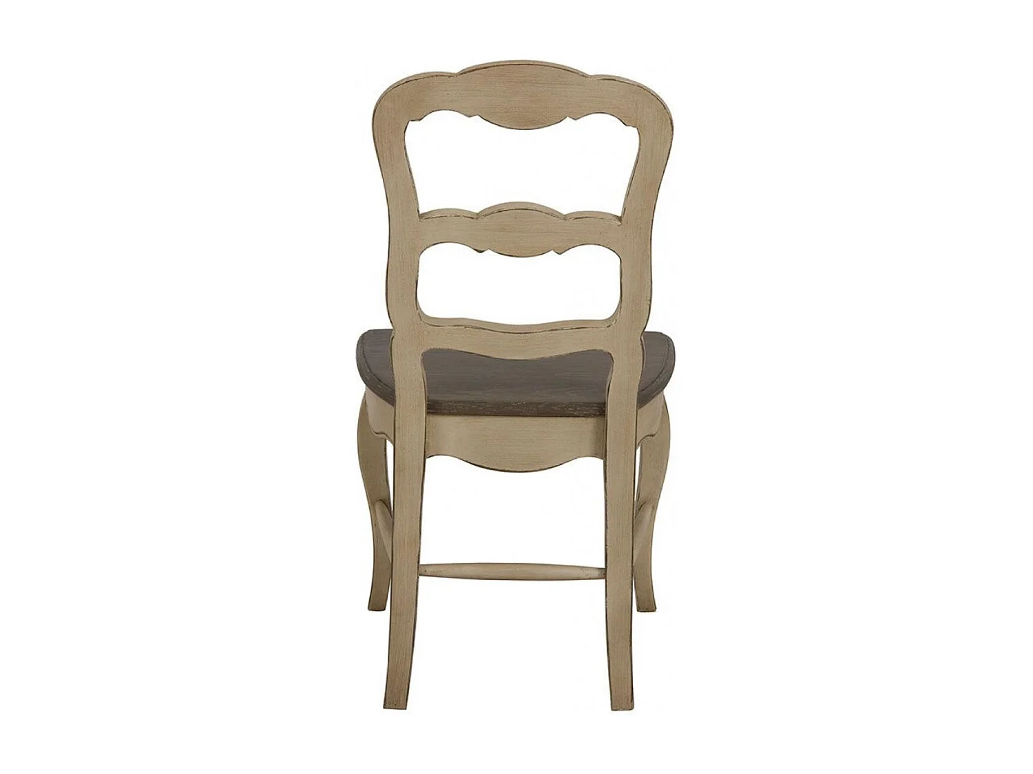 Lot de 2 chaises louise Bois Beige - Château Interior's