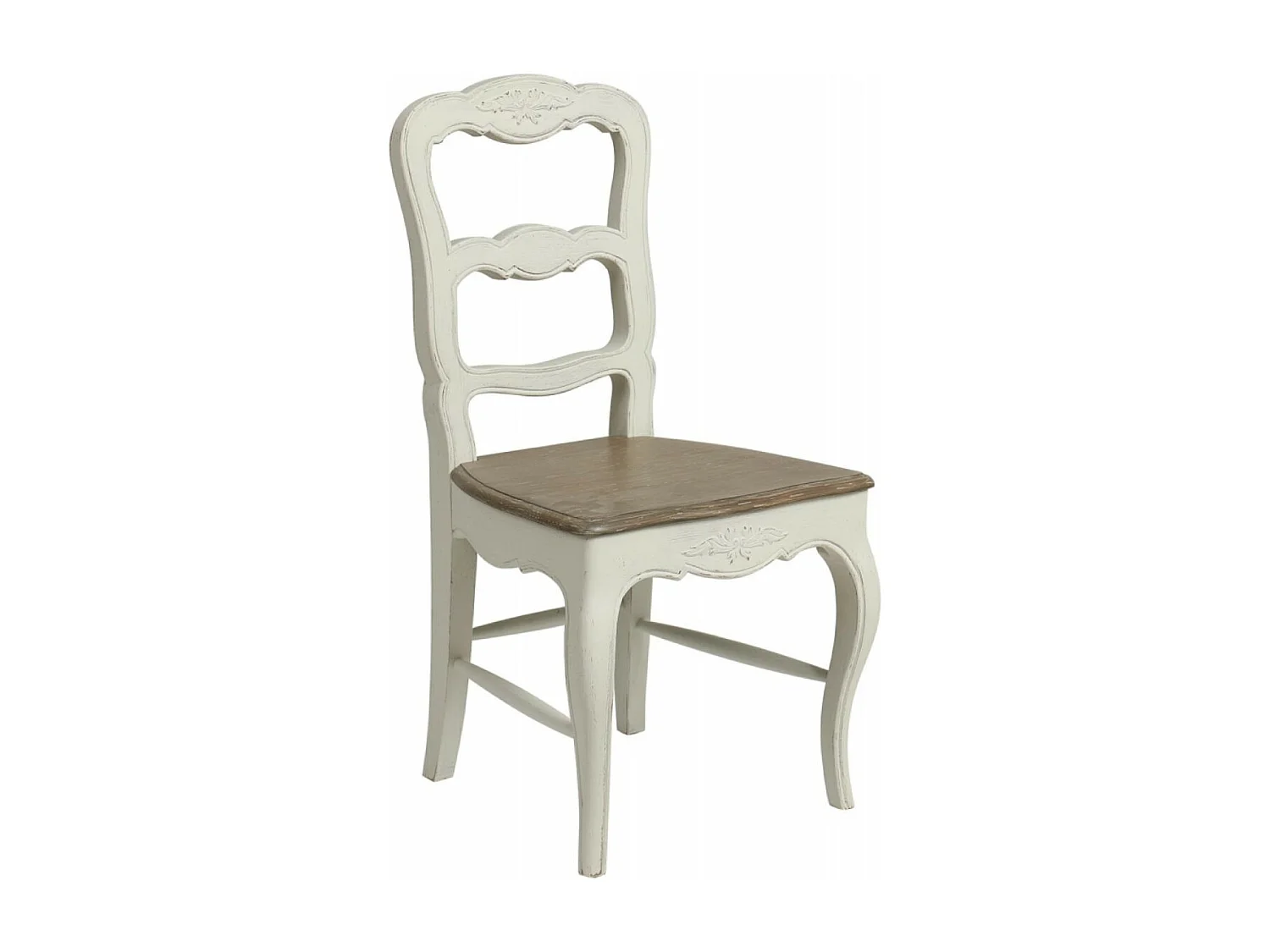 Lot de 2 chaises louise Bois Blanc - Château Interior's