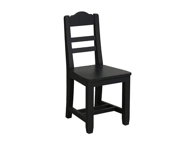 Chaise Bois Noir - Brocante Interior's