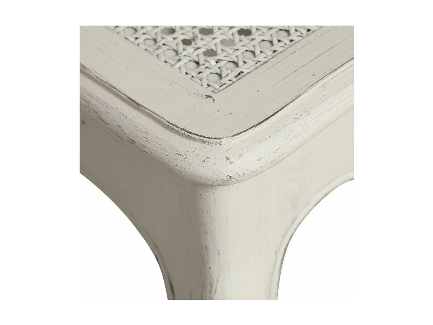 Lot de 2 chaises cannée louise Bois Blanc - Château Interior's