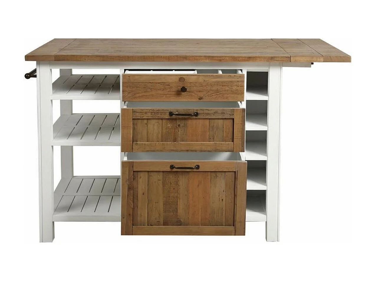 Ilot central Bois Blanc - Rivages Interior's