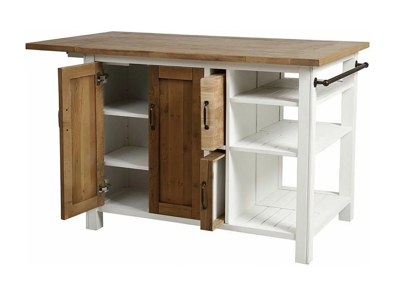 Ilot central Bois Blanc - Rivages Interior's