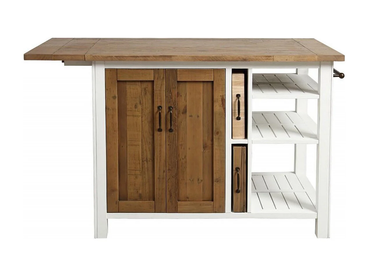 Ilot central Bois Blanc - Rivages Interior's