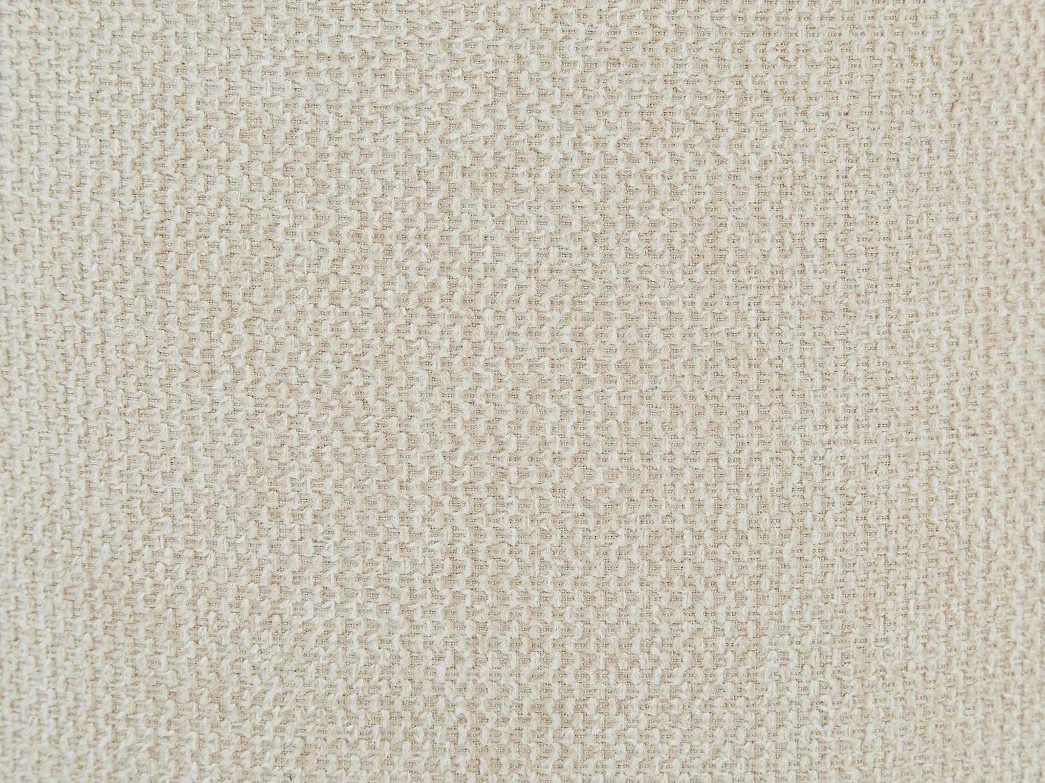 Canapé 3 places avec assise coulissante électrique en tissu texturé beige NELOSA