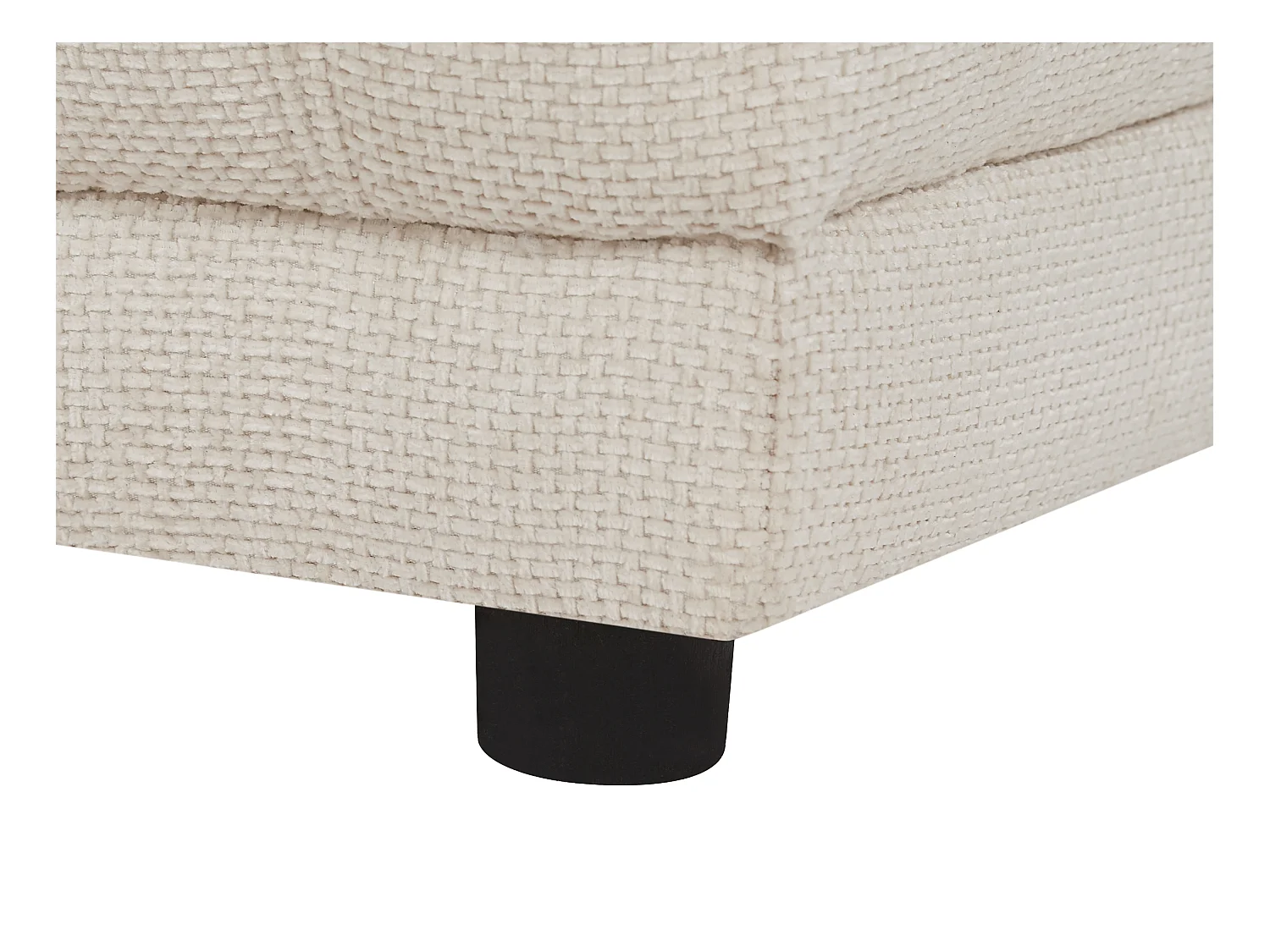 Eckrelaxsofa elektrisch - Ecke links - Strukturstoff - Beige - DOREA von Pascal Morabito