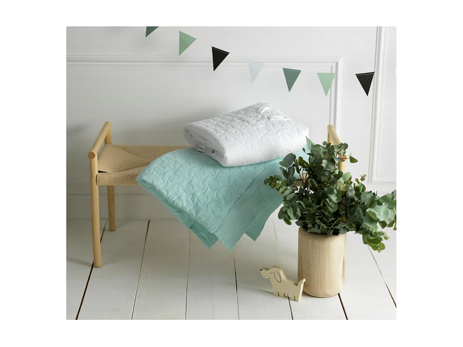 Edredon pour lit évolutif en coton ORIGINAL - Sauthon Original