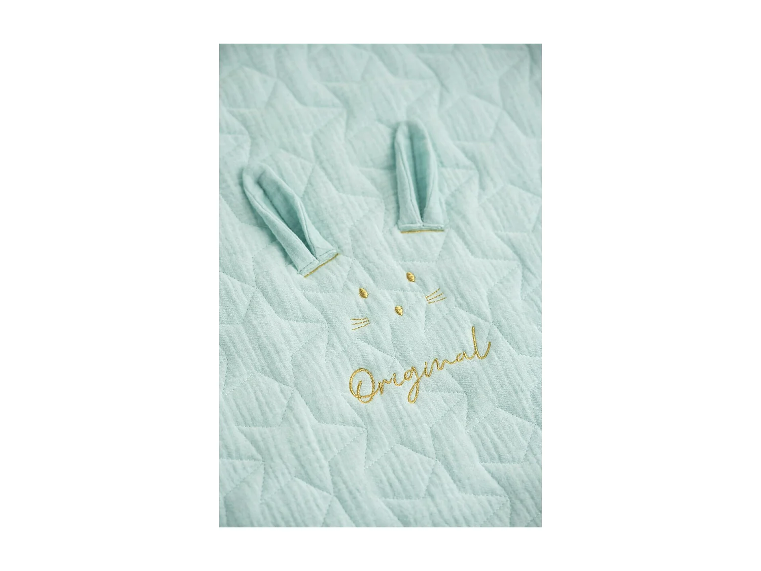 Couvre lit rectangulaire berceau en coton ORIGINAL - Sauthon Original