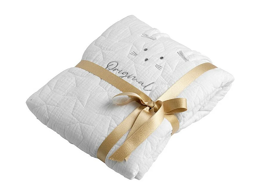 Couvre lit rectangulaire berceau en coton ORIGINAL - Sauthon Original