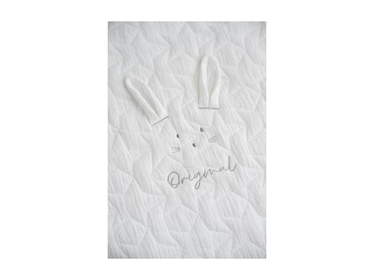 Couvre lit rectangulaire berceau en coton ORIGINAL - Sauthon Original