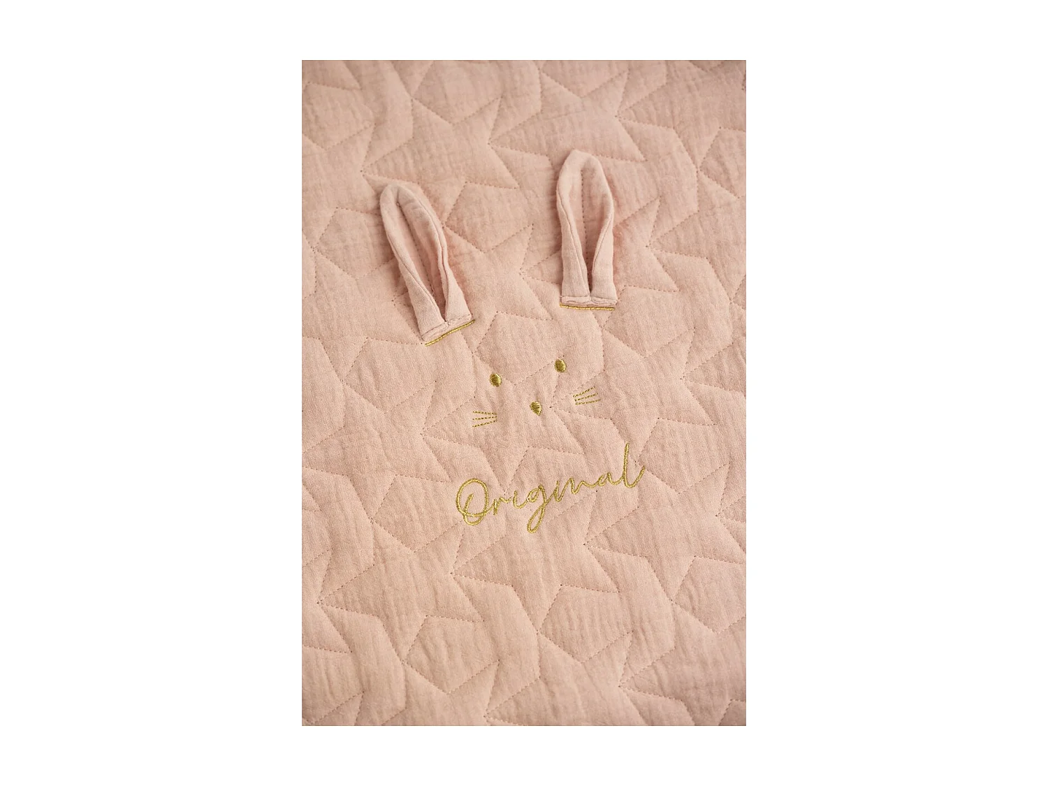 Couvre lit rectangulaire berceau en coton ORIGINAL - Sauthon Original