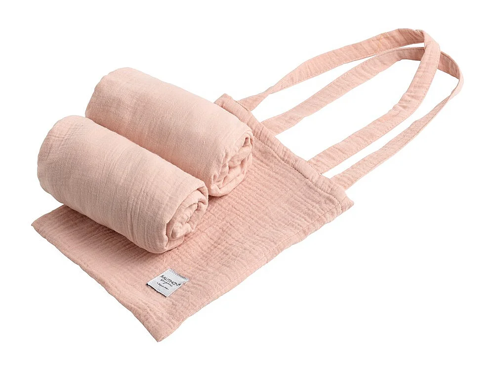 Lot de 2 draps housse rectangle en coton ORIGINAL - Sauthon Original