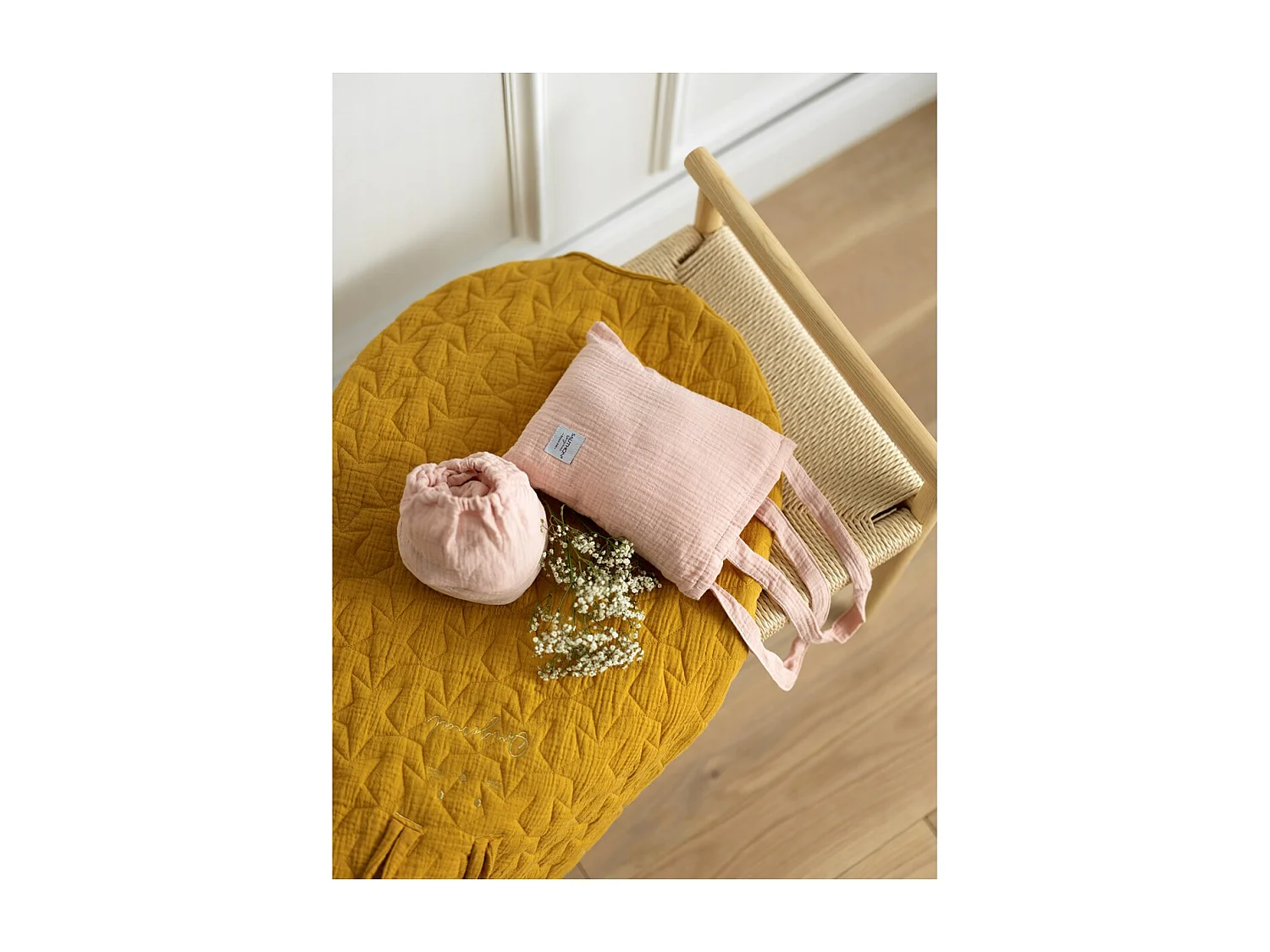 Lot de 2 draps housse rectangle en coton ORIGINAL - Sauthon Original