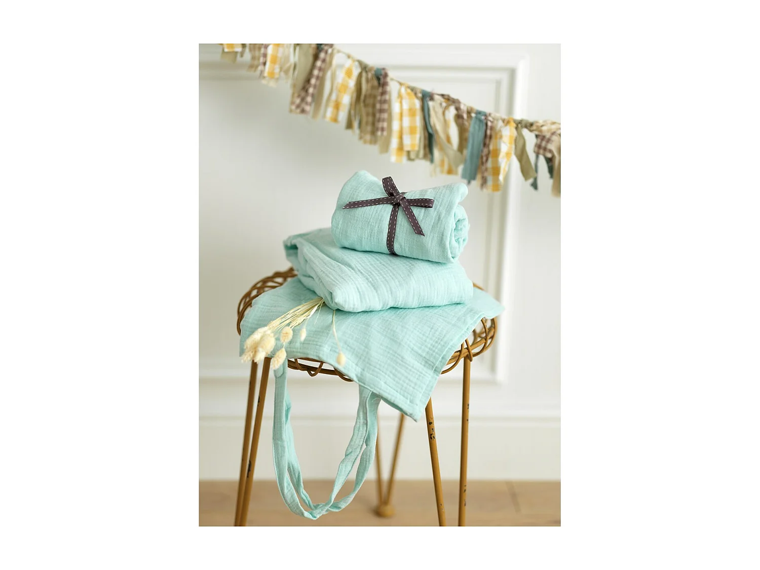 Lot 2 drap housse lit évolutif 70x140cm en coton ORIGINAL - Sauthon Original