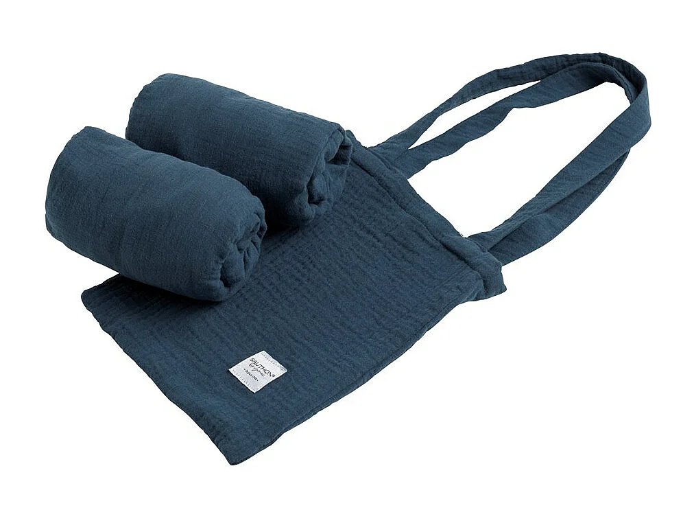 Lot de 2 draps housse ovales en coton GALOPIN - Sauthon Original