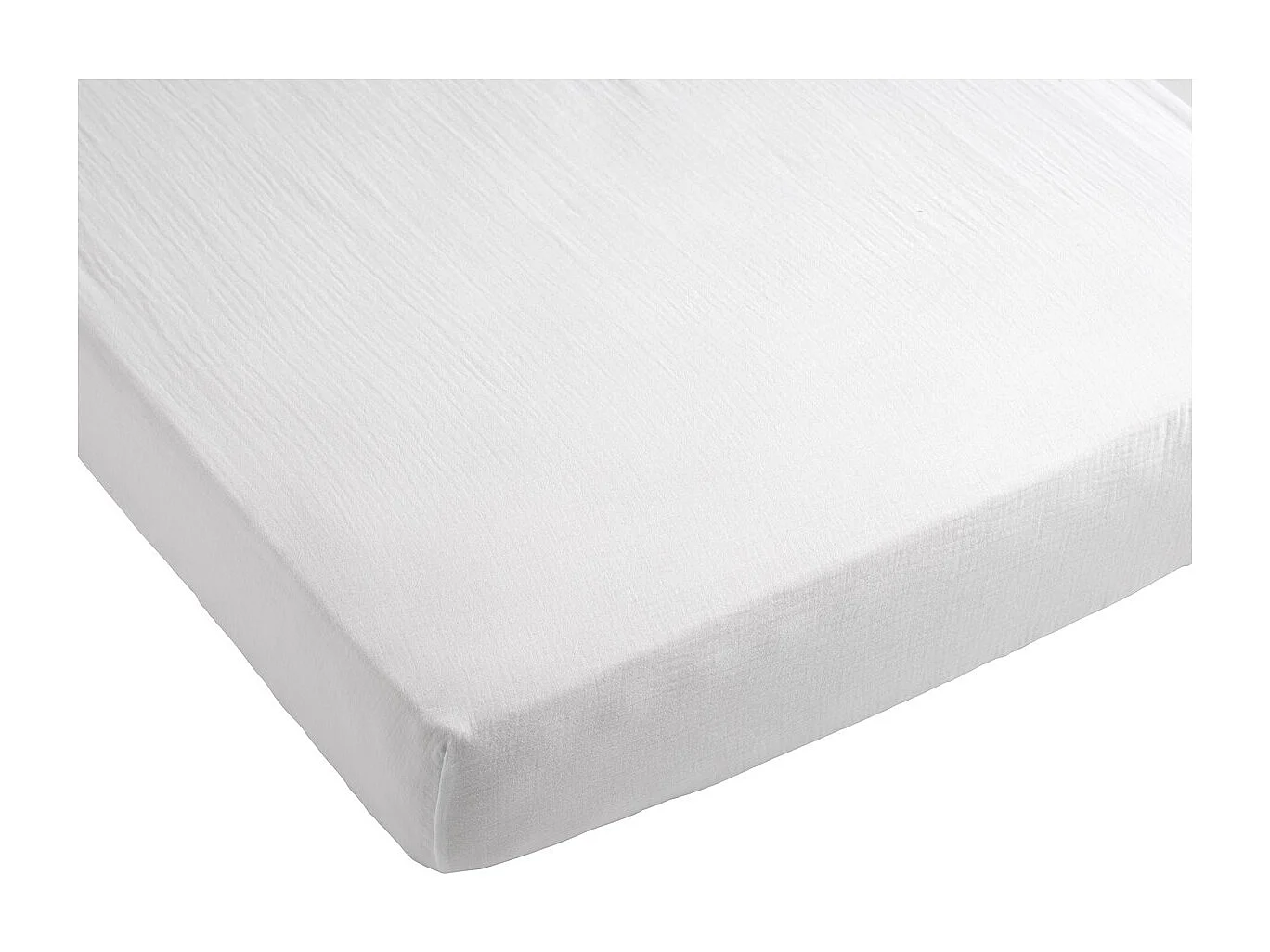 Lot de 2 draps housse rectangle en coton ORIGINAL - Sauthon Original