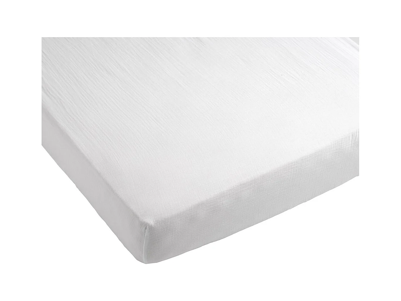 Lot de 2 draps housse rectangle en coton ORIGINAL - Sauthon Original