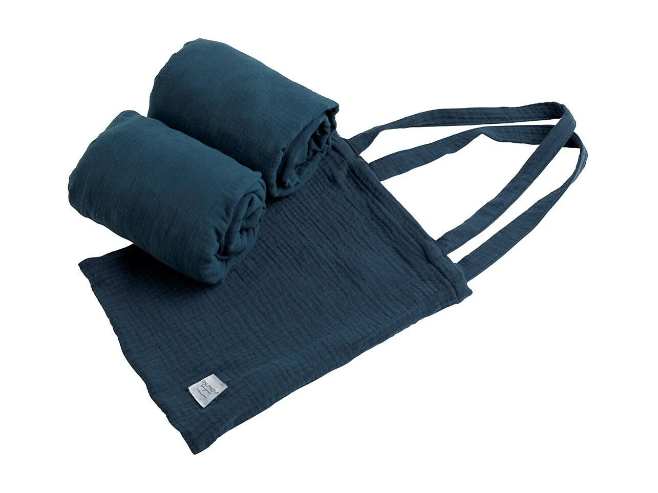 Lot de 2 draps housse rectangle en coton ORIGINAL - Sauthon Original