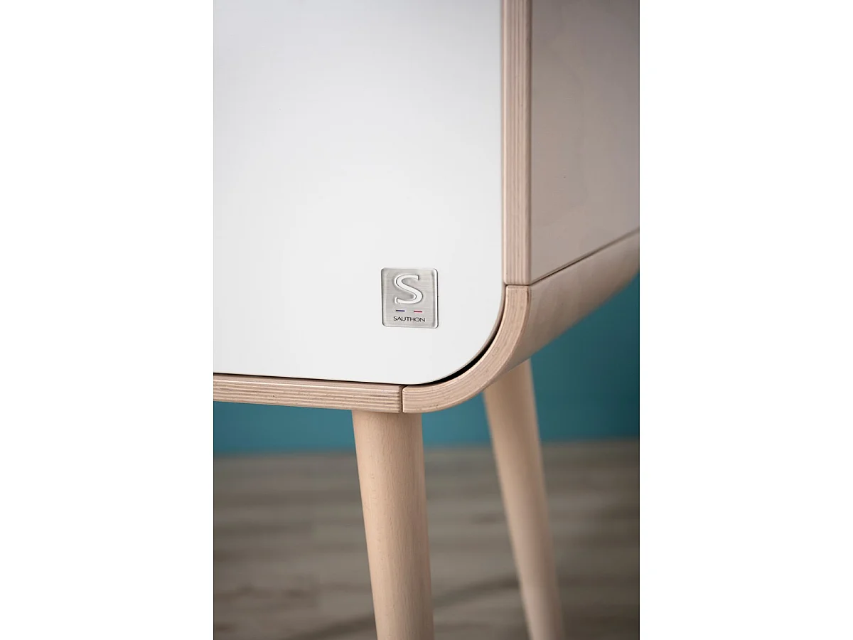 Berceau pieds bois BAMBIN - Sauthon Original