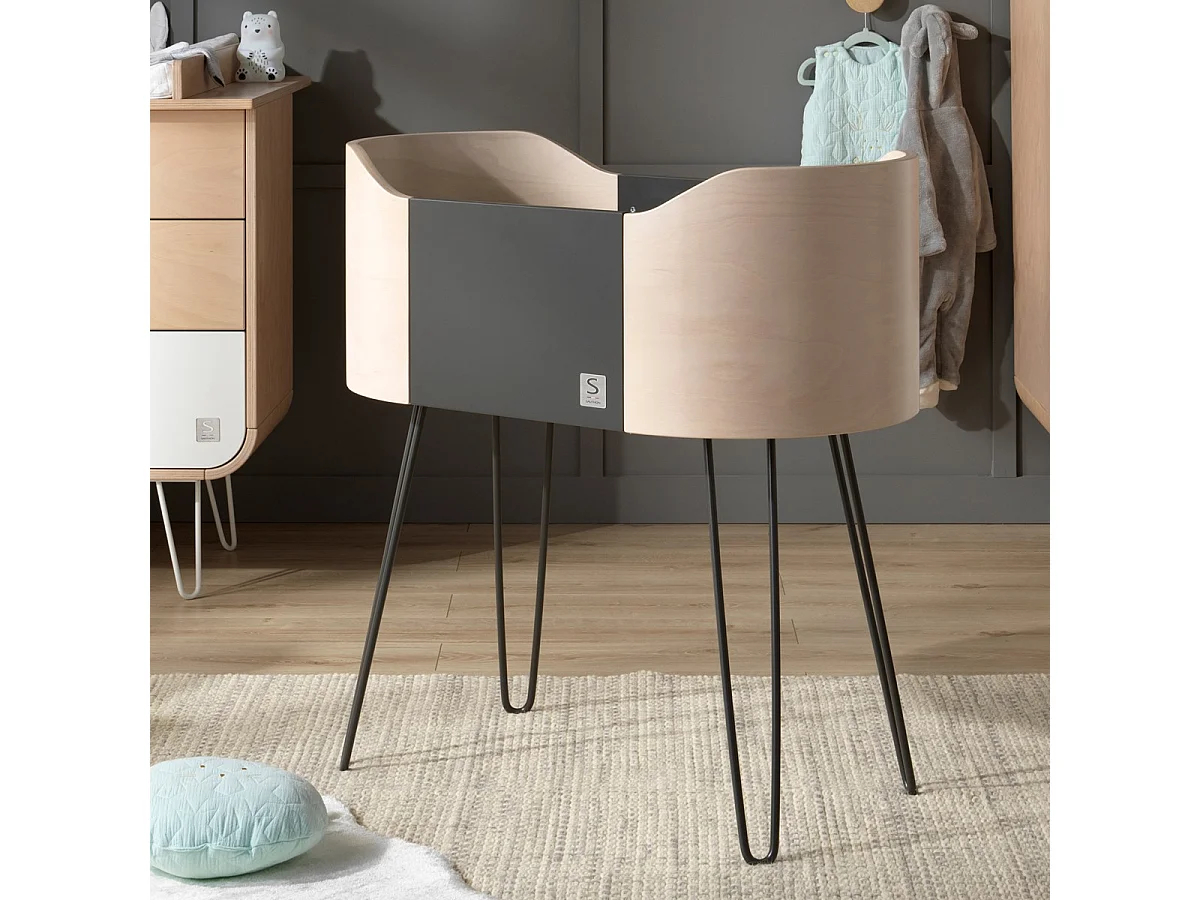 Berceau pieds métal GALOPIN - Sauthon Original