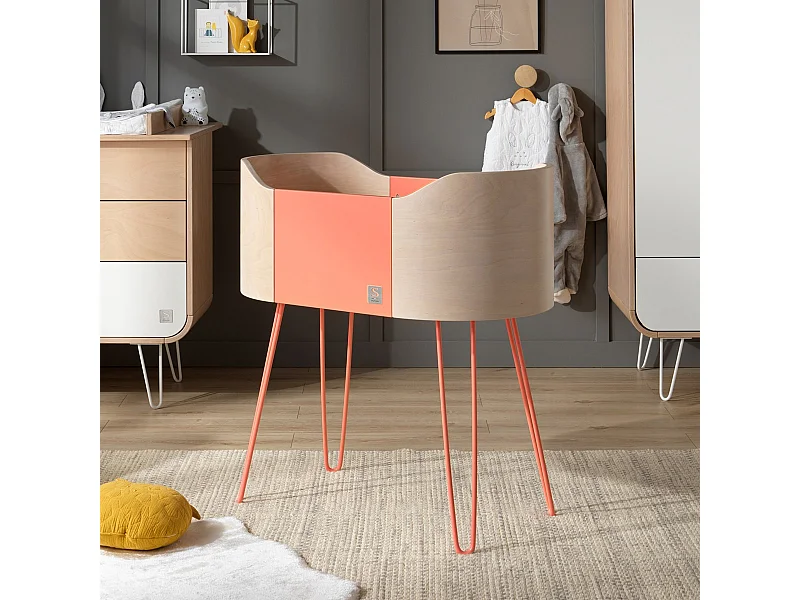 Berceau pieds métal GALOPIN - Sauthon Original