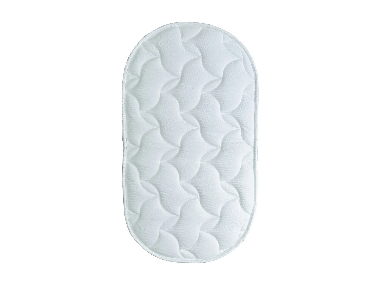Matelas pour berceau 6x50x90cm en polyester blanc GALOPIN - Sauthon Original