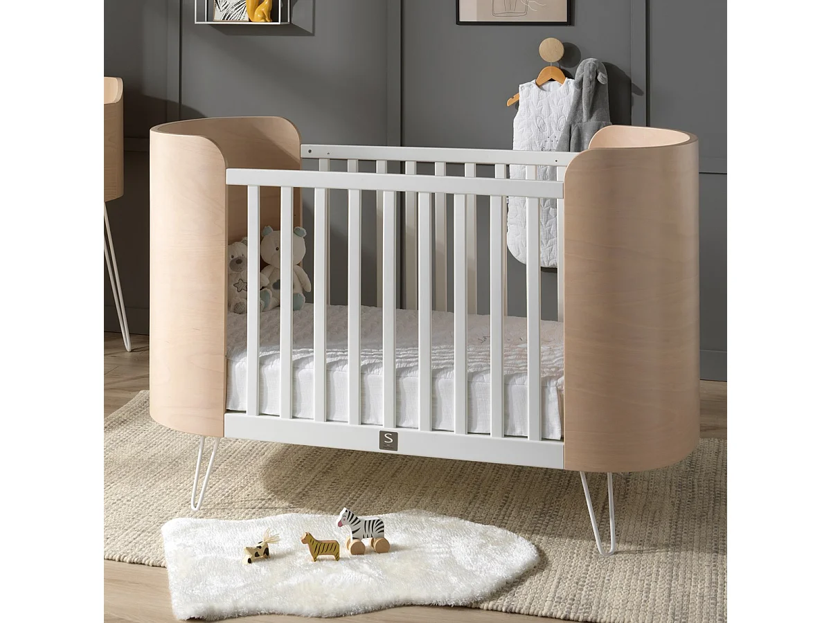 Matelas pour lit évolutif 10x70x140cm en polyester blanc GALOPIN - Sauthon Original