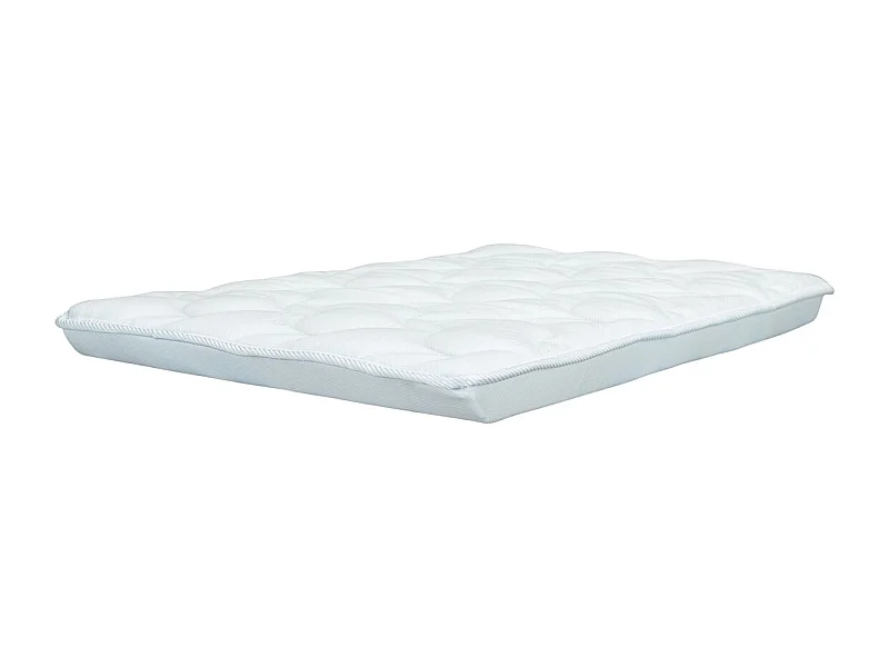 Matelas pour berceau 6x50x83cm en polyester blanc LUNE ET NUAGE - Sauthon Original