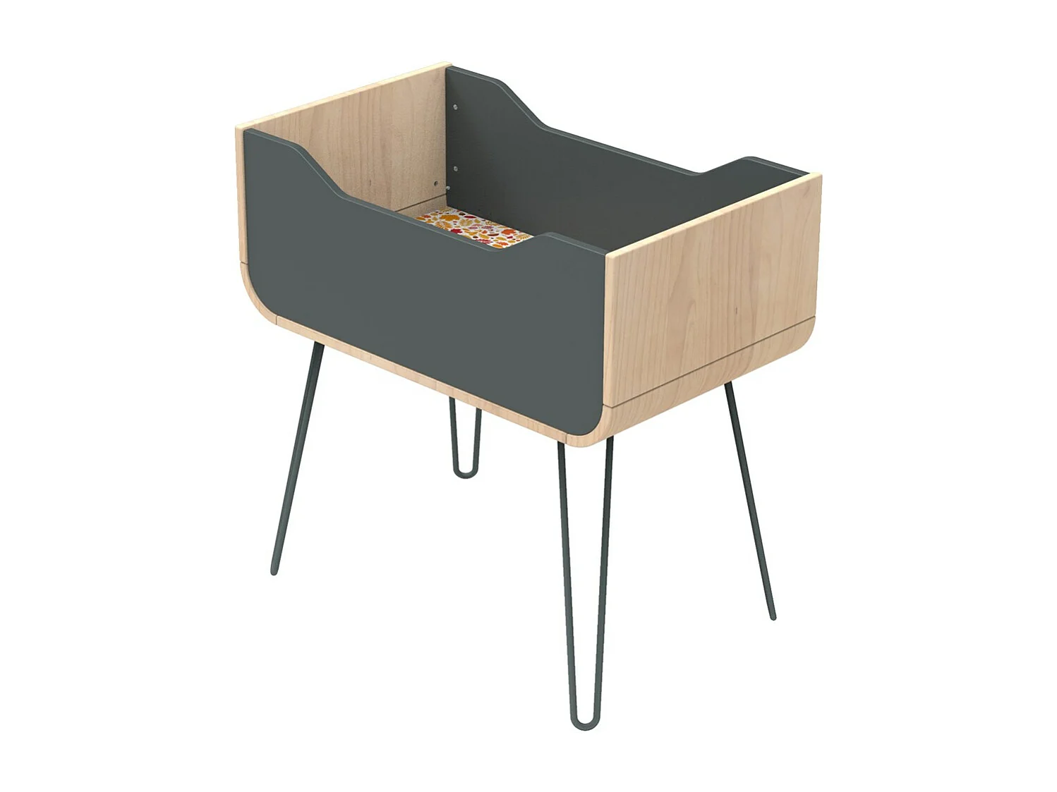 Matelas pour berceau 6x50x88cm en polyester blanc BAMBIN - Sauthon Original