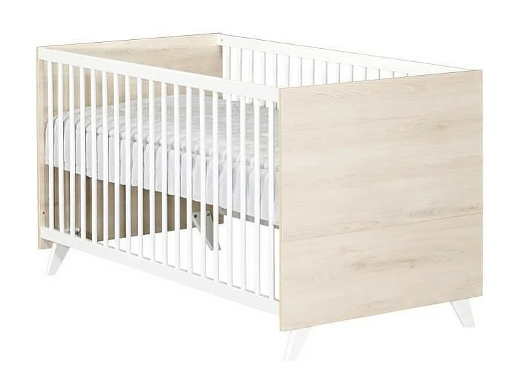 Lit bébé évolutif 140x70 - Little Big Bed en bois SCANDI - BabyPrice
