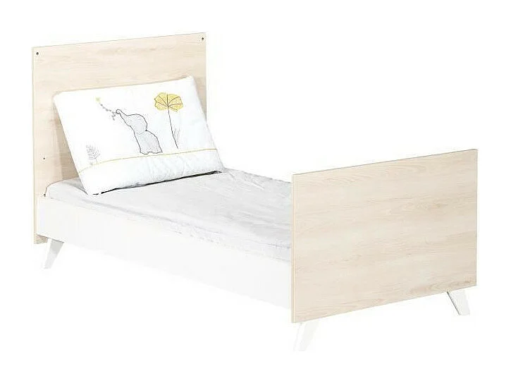 Lit bébé évolutif 140x70 - Little Big Bed en bois SCANDI - BabyPrice