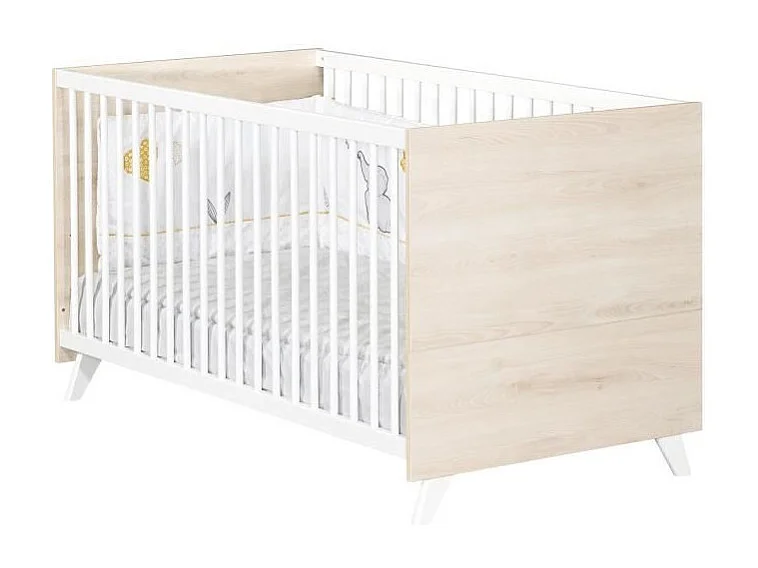 Lit bébé évolutif 140x70 - Little Big Bed en bois SCANDI - BabyPrice