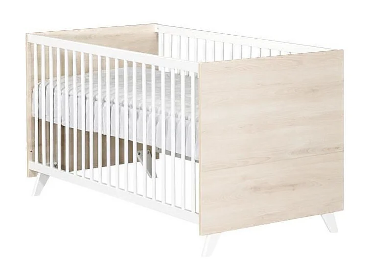 Lit bébé évolutif 140x70 - Little Big Bed en bois SCANDI - BabyPrice