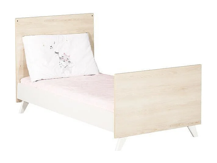 Lit bébé évolutif 140x70 - Little Big Bed en bois SCANDI - BabyPrice