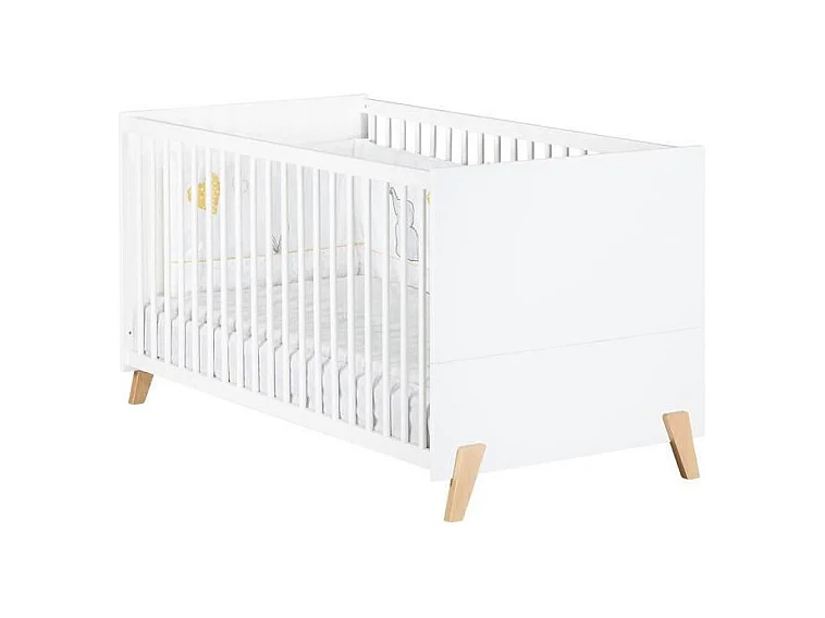 Babyprice - JOY NATUREL - Lit Evolutif Little Big Bed 140x70