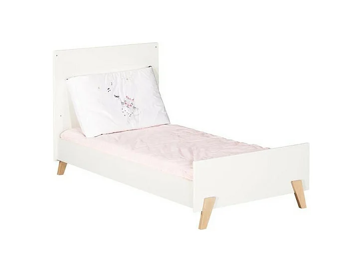 Babyprice - JOY NATUREL - Lit Evolutif Little Big Bed 140x70