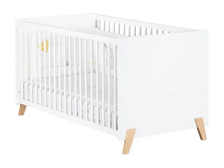 Babyprice - JOY NATUREL - Lit Evolutif Little Big Bed 140x70