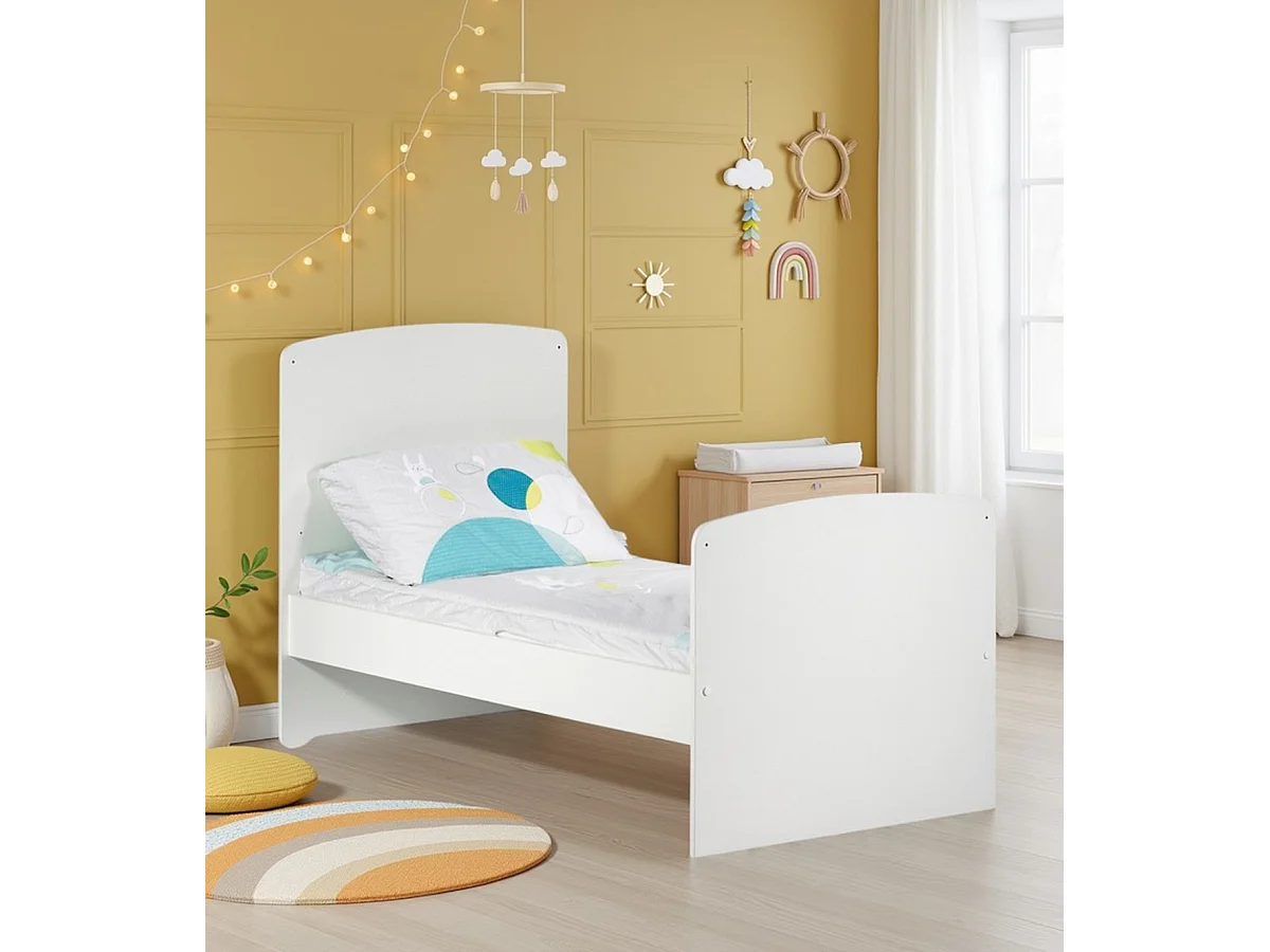 Omvormbaar babybed 140 x 70 - Little Big Bed - Wit