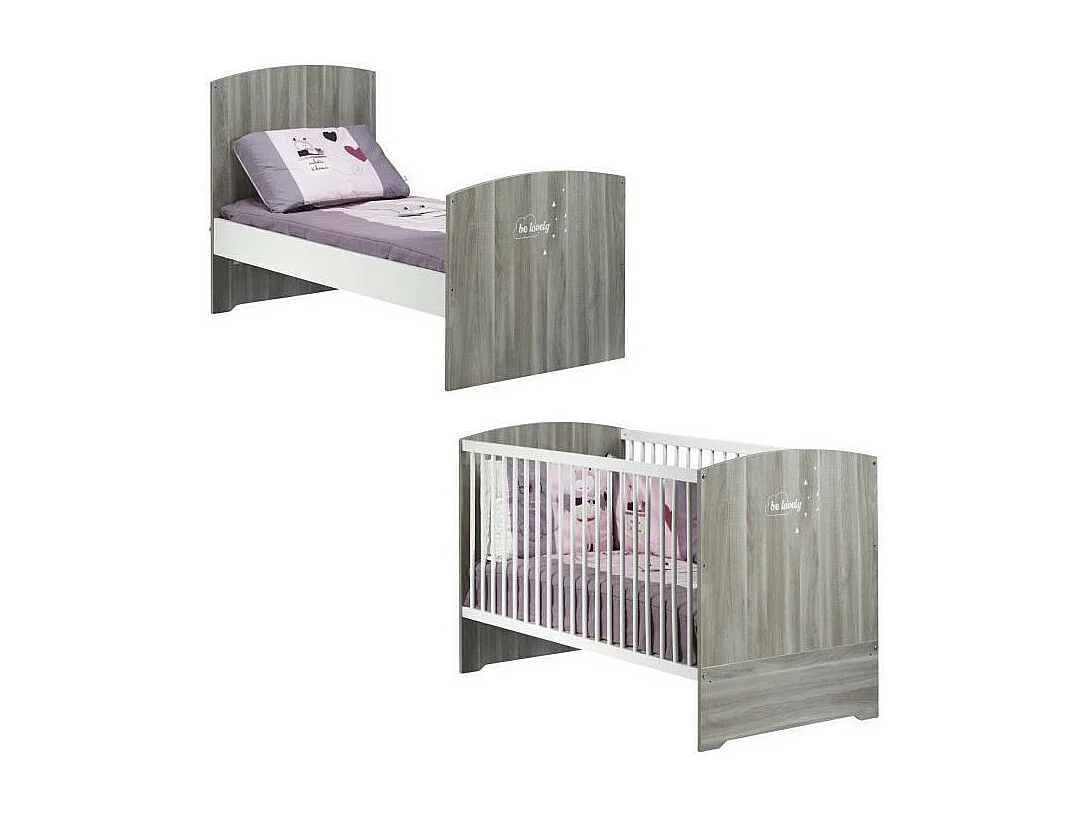 Cuna de madera 140x70