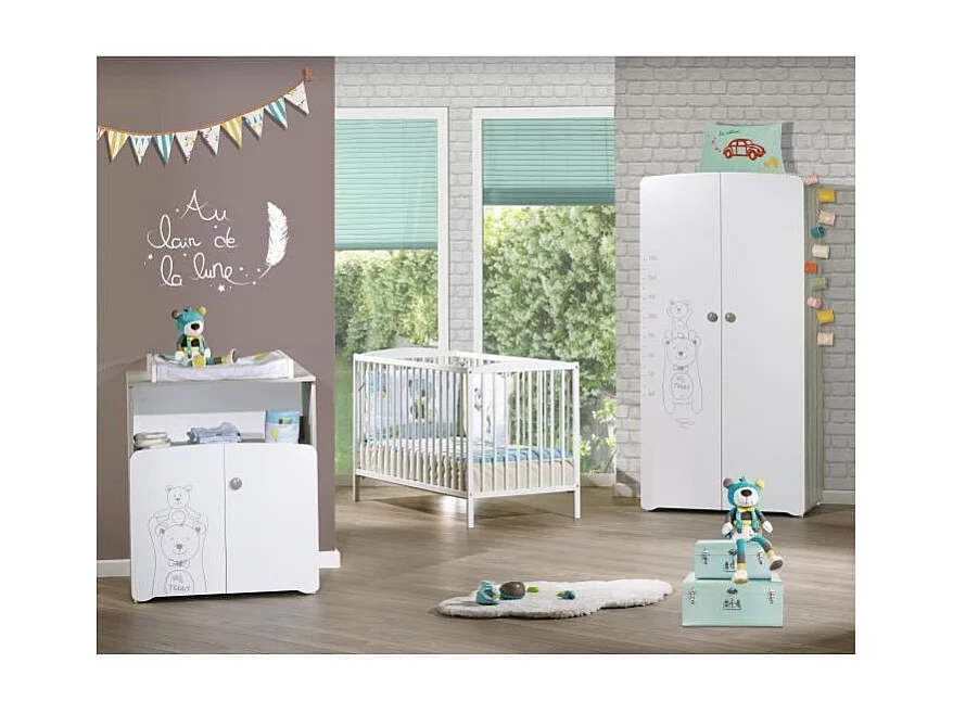 BABYPRICE Lit bebe 120x60 TEDDY