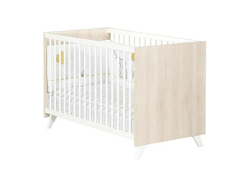 Babyprice - SCANDI NATUREL - Lit Bebe 120 x 60
